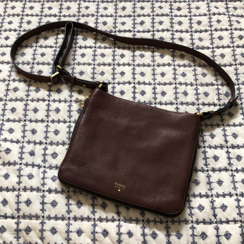 Fossil Leather Crossbody